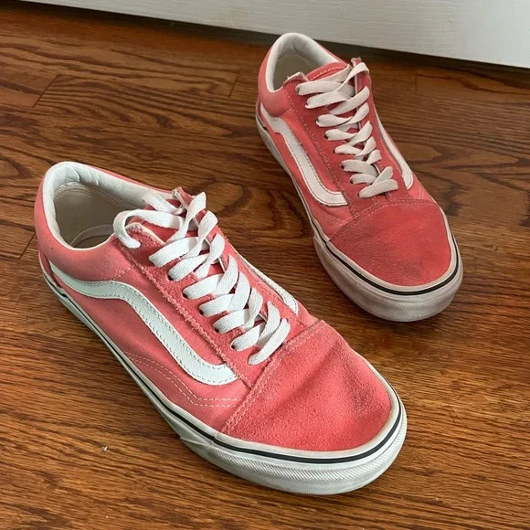 Pink vans size 8w/ 6.5m - Picture 2 of 6